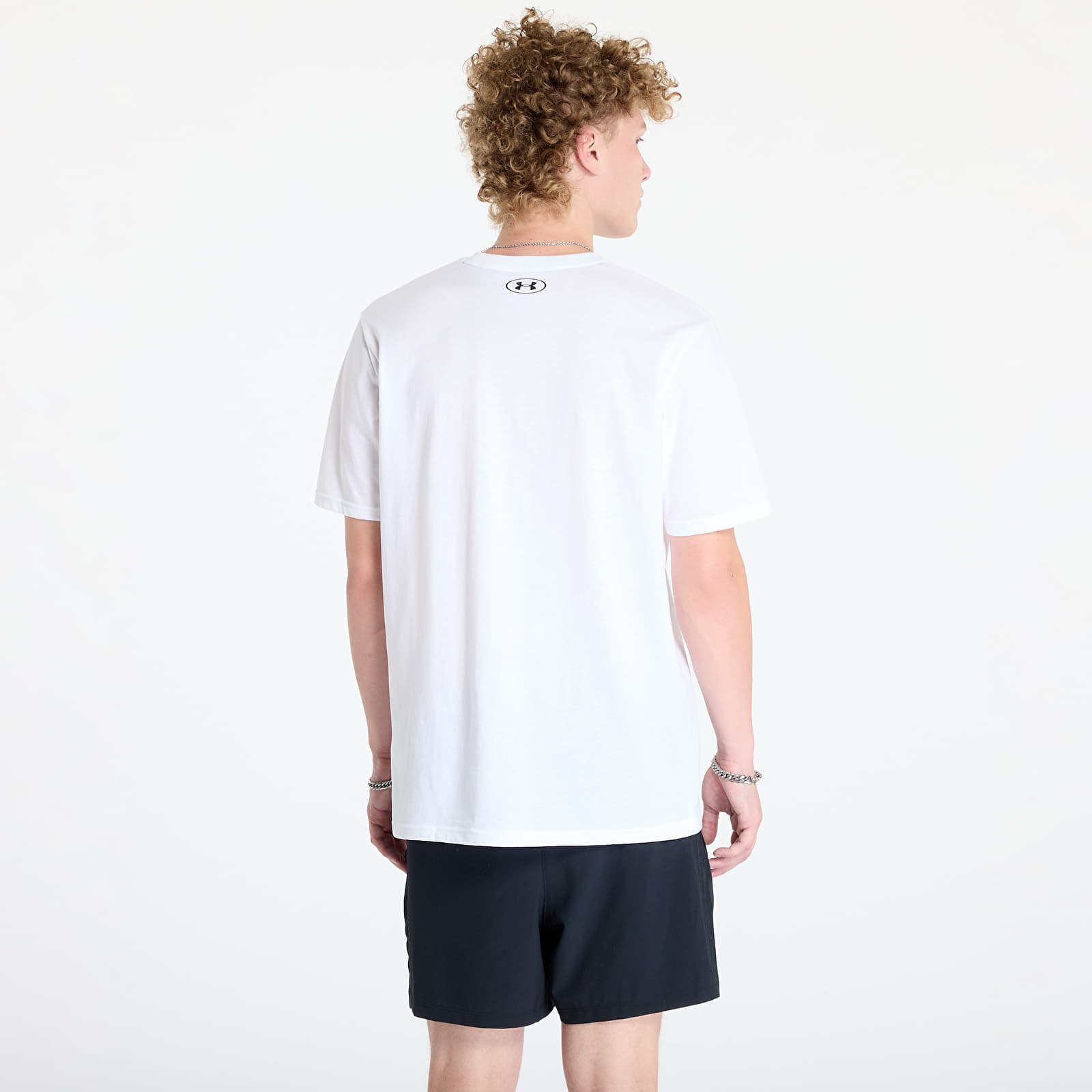 T-shirts Under Armour Project Rock Brahma Bull SS Tee White