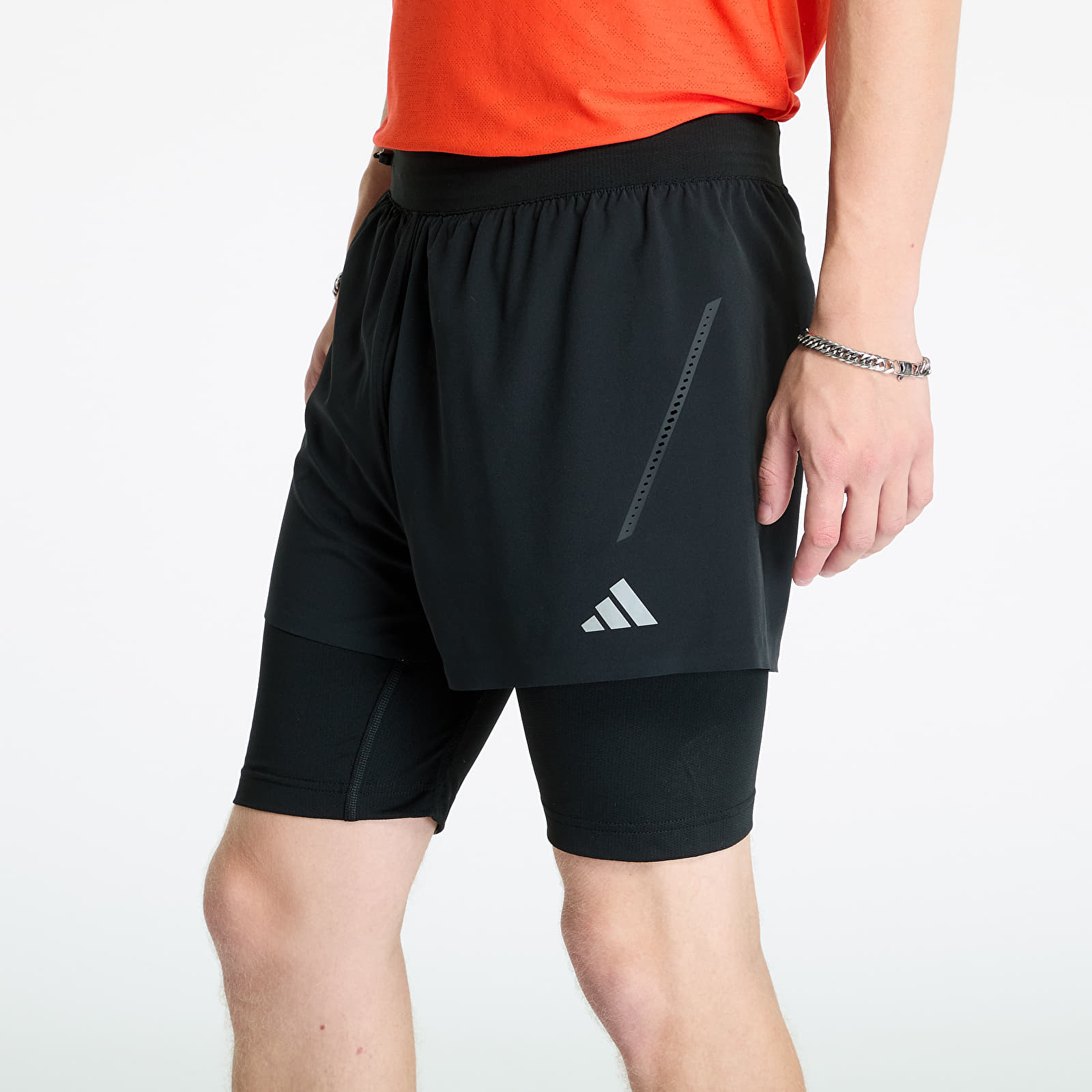 Pantalones cortos adidas HEAT.RDY 2in1 HIIT Shorts Black