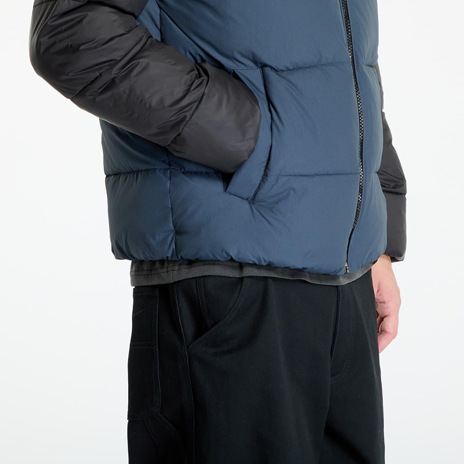 Куртка Calvin Klein Jeans Non Down Blocking Puffer Jacket Blue XL