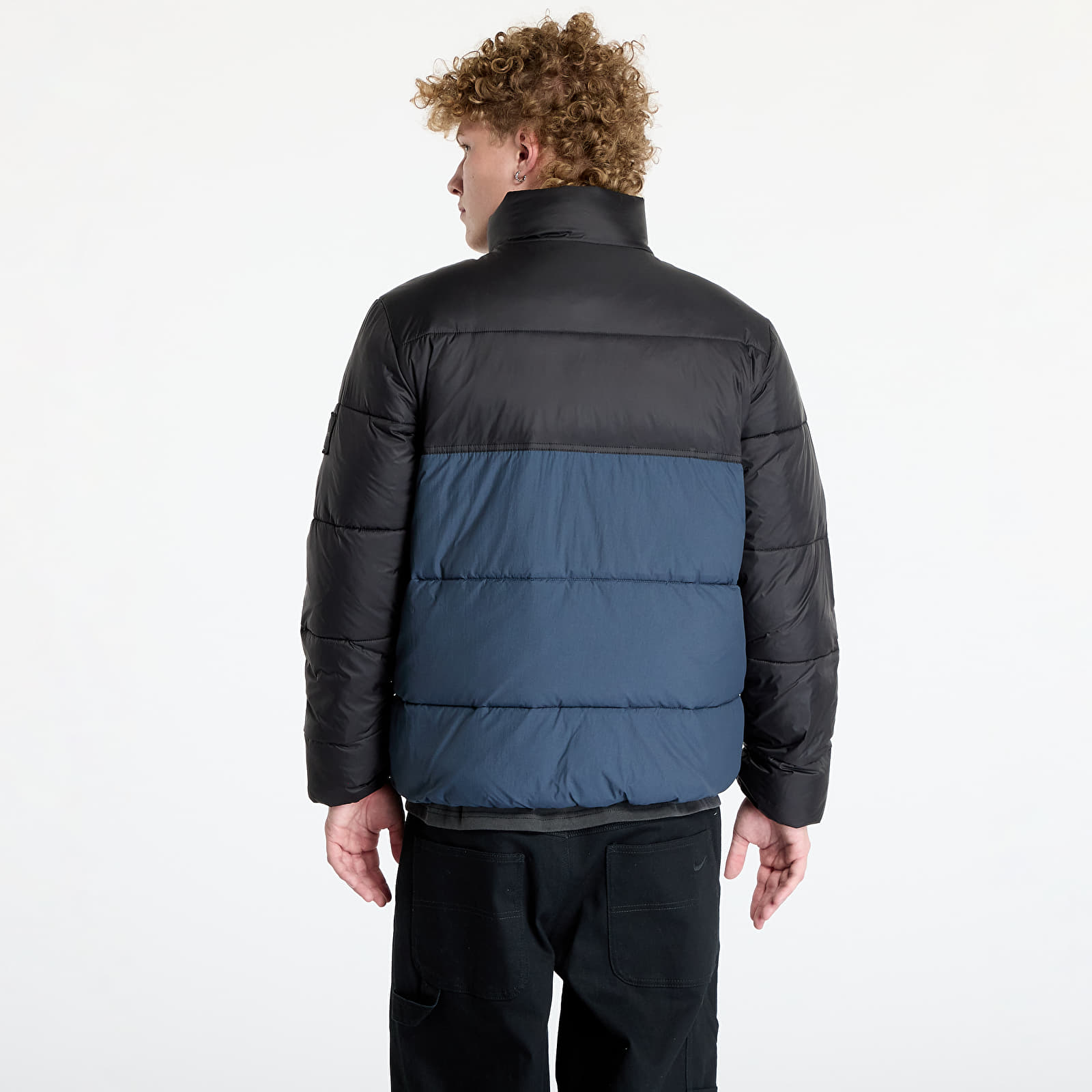 Jacken Calvin Klein Jeans Non Down Blocking Puffer Jacket Blue
