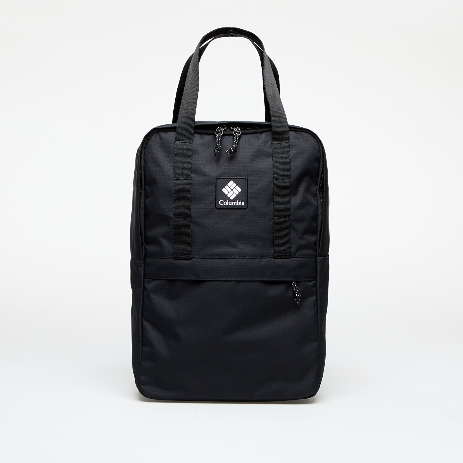 Prada triangle logo mini bag Schwarz