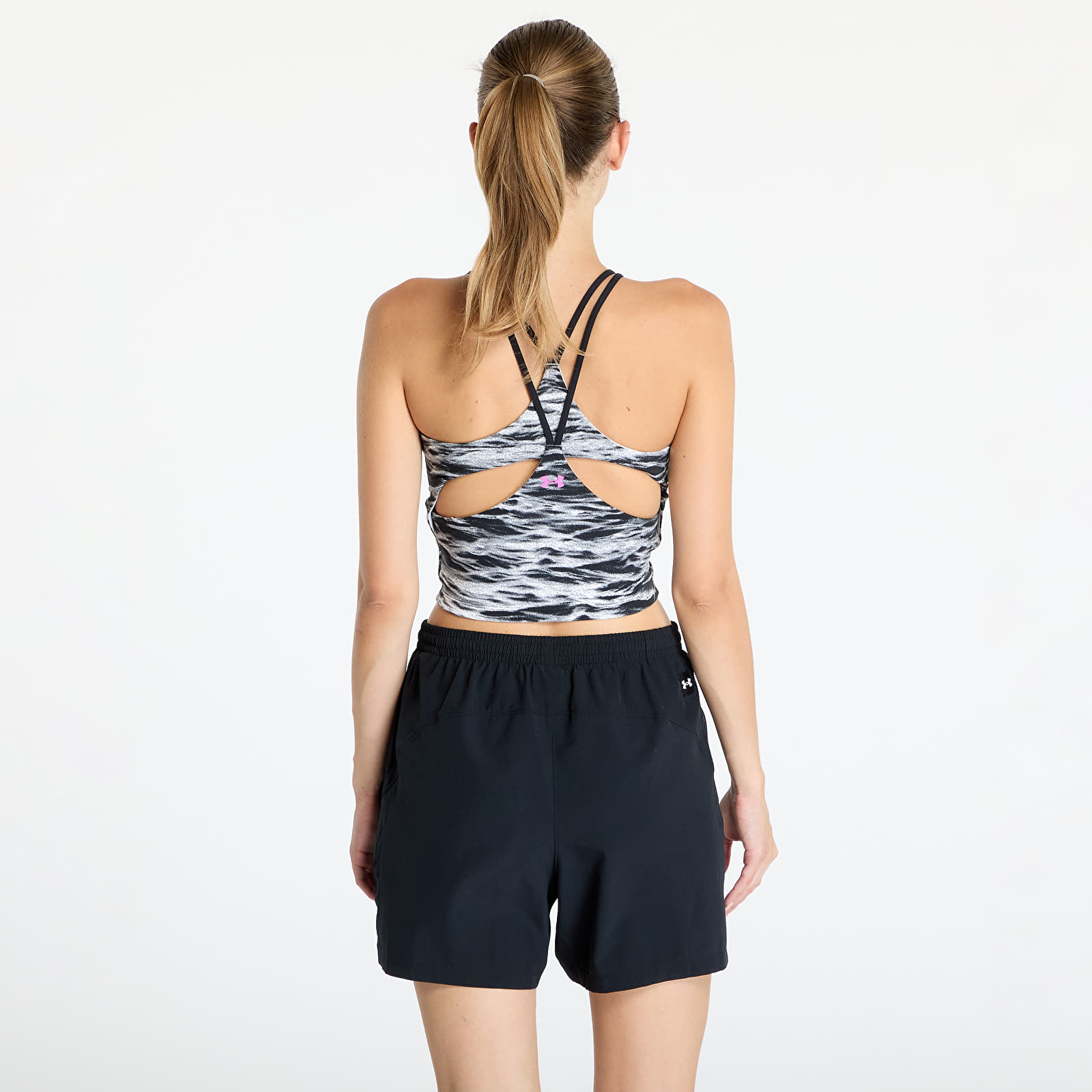 Toppe til kvinder Under Armour Project Rock Lets Go BTB Top Pt Black