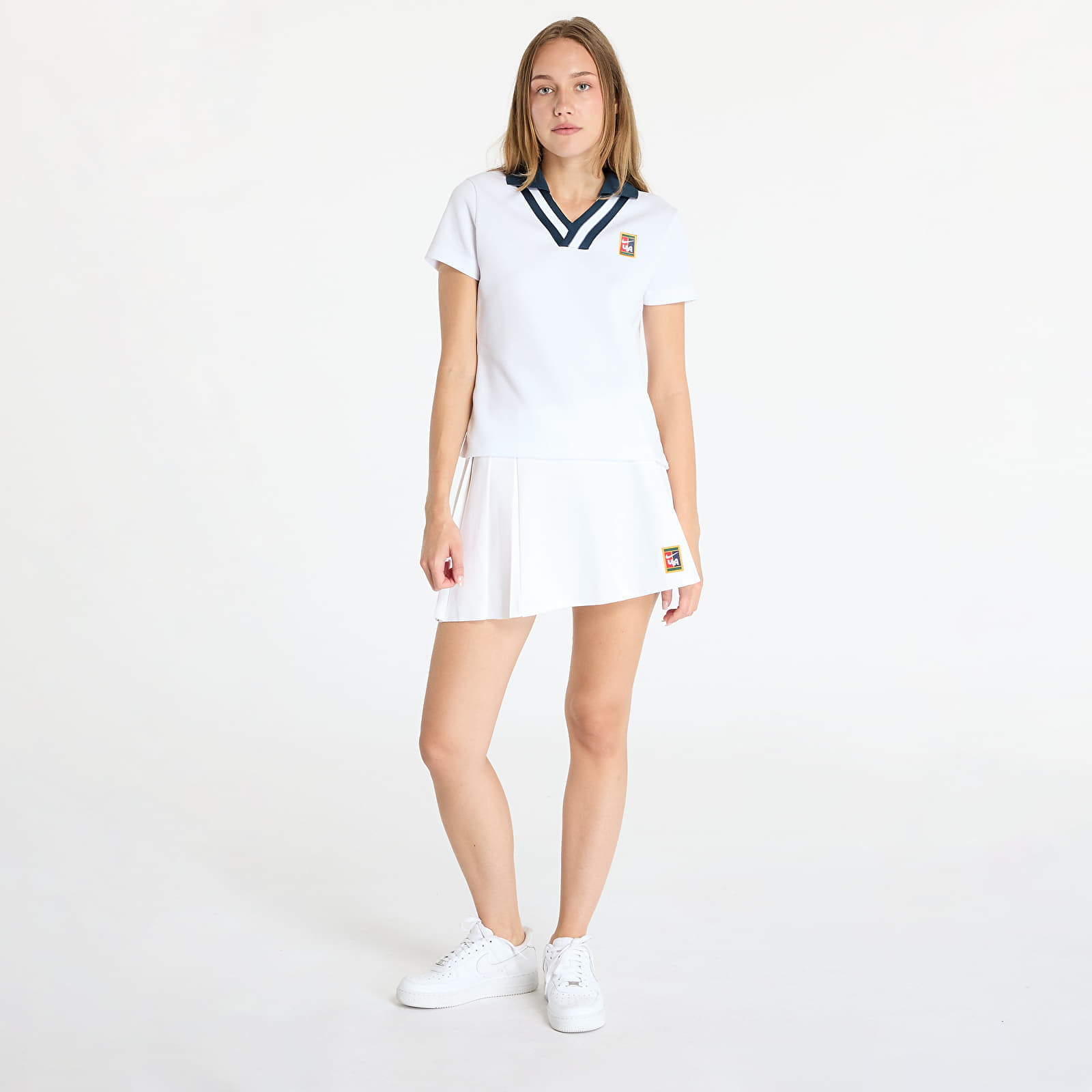 Футболка Nike X YOON Women's Short-Sleeve Polo White/ Armory Navy L