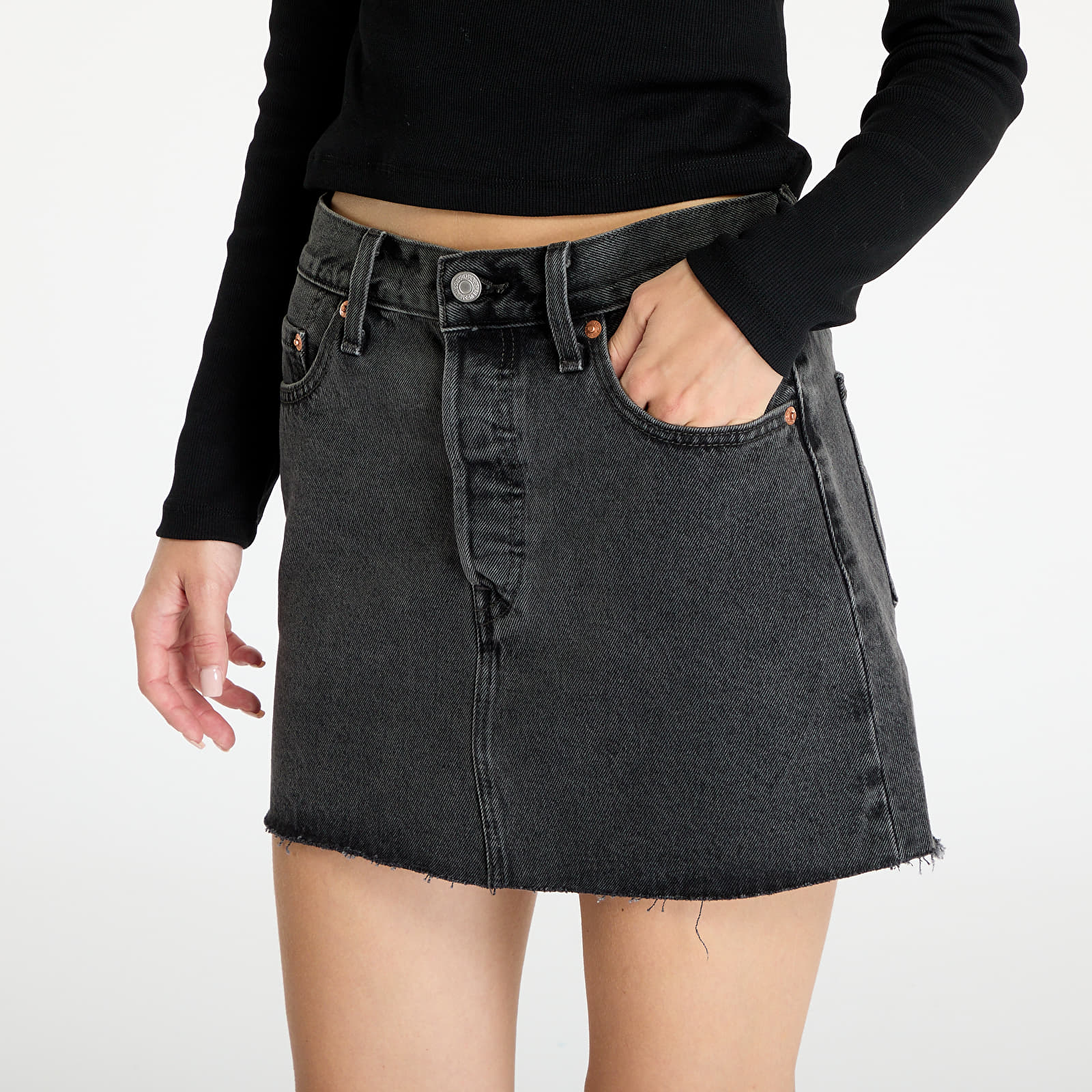 Faldas Levi's® Icon Skirt Black