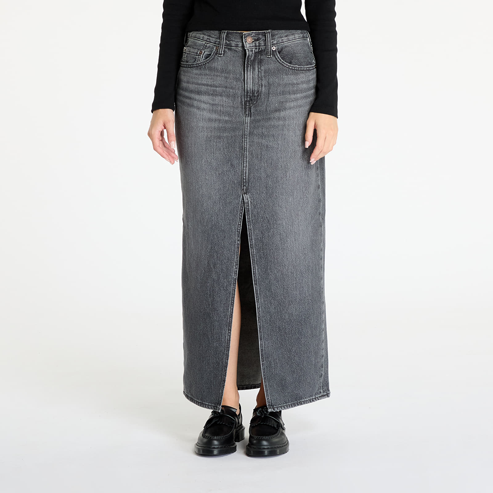 Röcke Levi's® Ankle Column Skirt Black