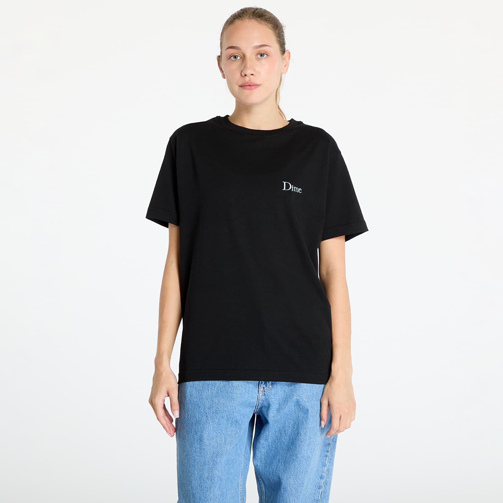 Trička Dime Classic Small Logo T-Shirt UNISEX Black