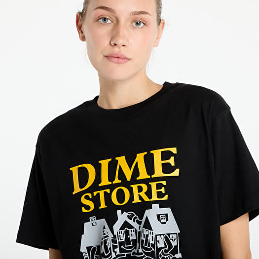 【DIME】 SKATESHOP T-SHIRT-BLACK Dime Black Skateshop T-Shirt Dime
