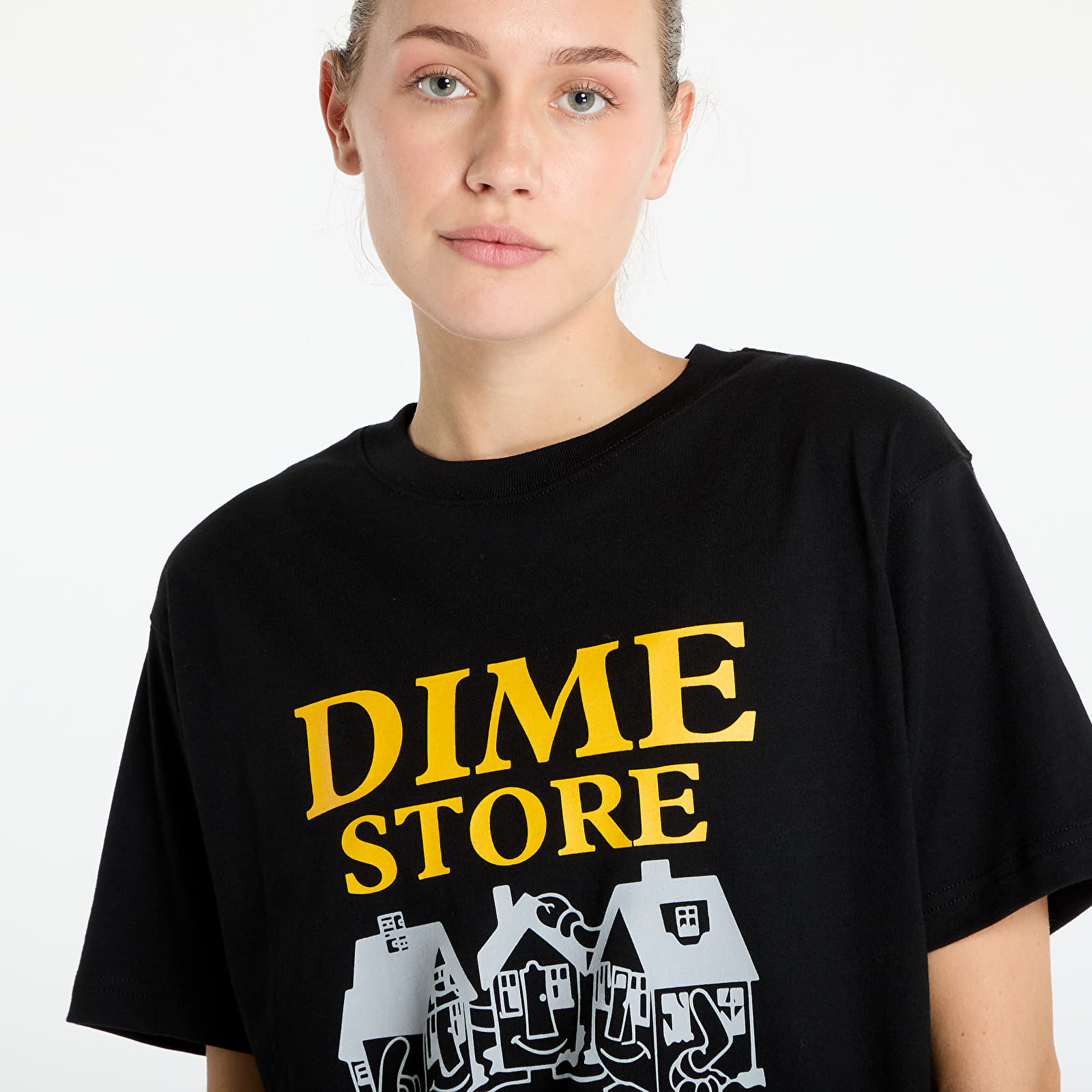 Marškinėliai Dime Skateshop T-Shirt UNISEX Black