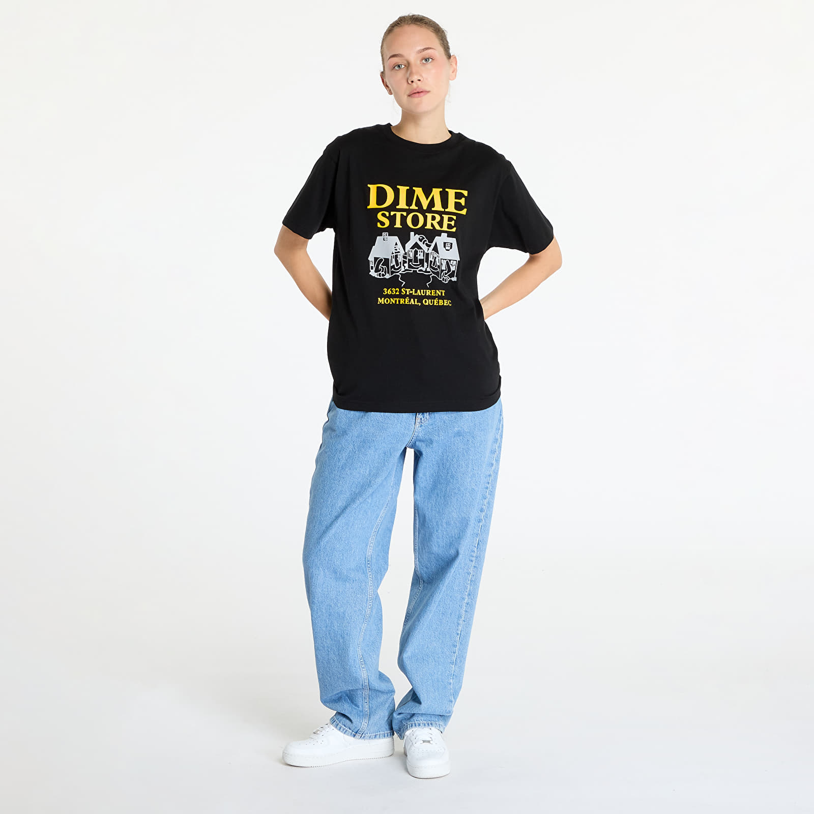 Marškinėliai Dime Skateshop T-Shirt UNISEX Black