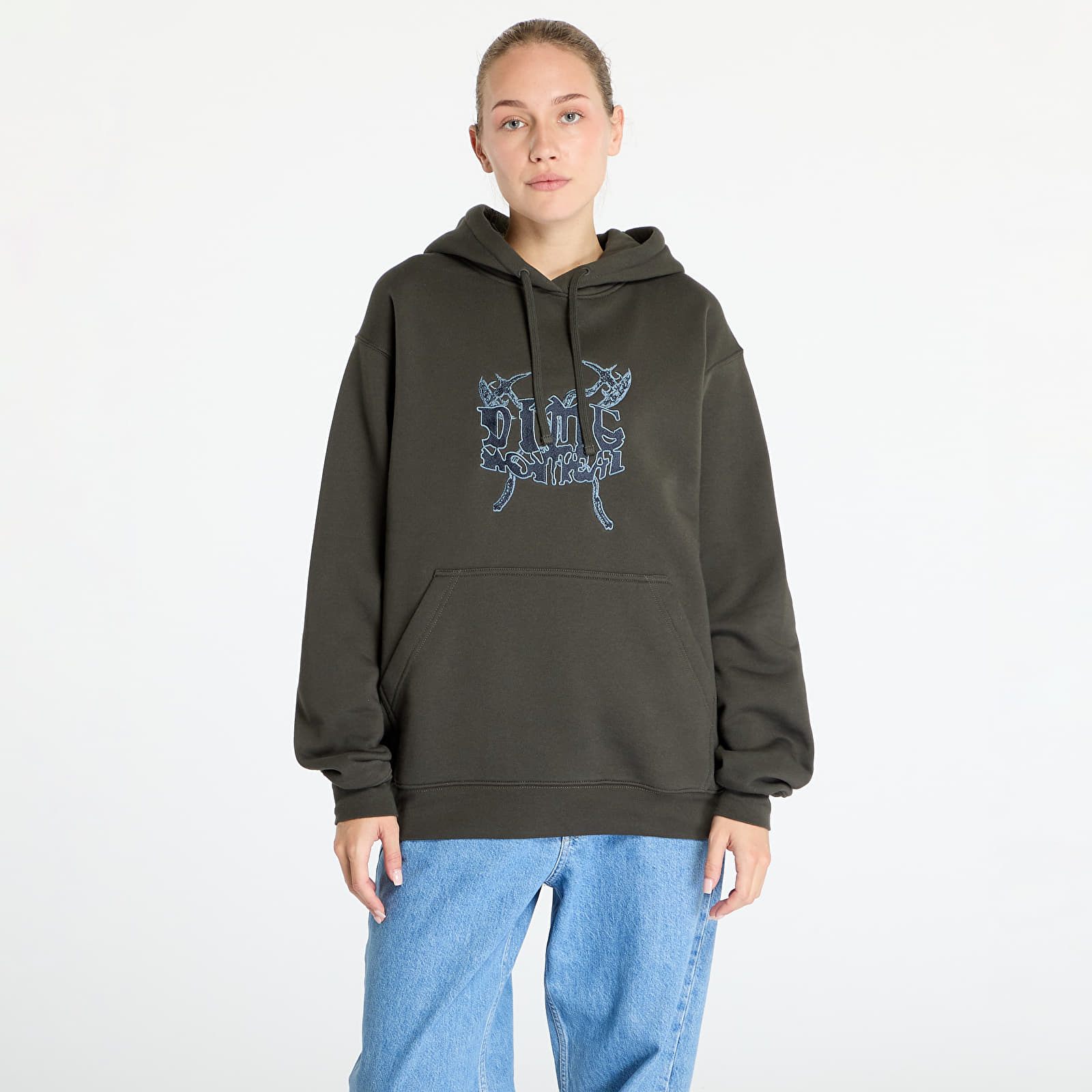 Hoodies and sweatshirts  Dime Axe Hoodie UNISEX Vintage Black