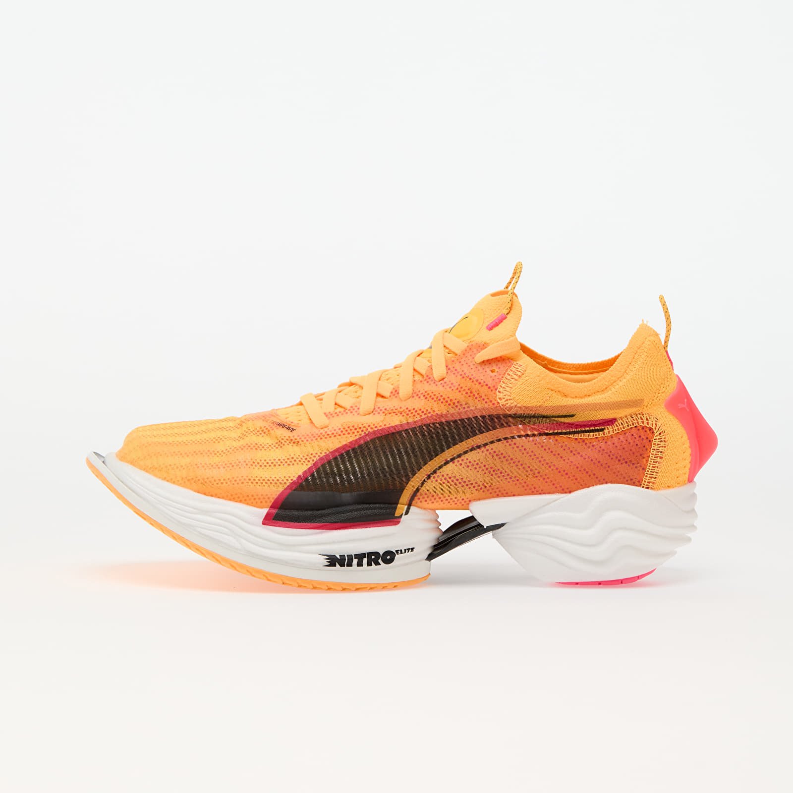 Încălțăminte și sneakerși pentru bărbați Puma FAST-R Nitro Elite 2 Sun Stream-Sunset Glow-White