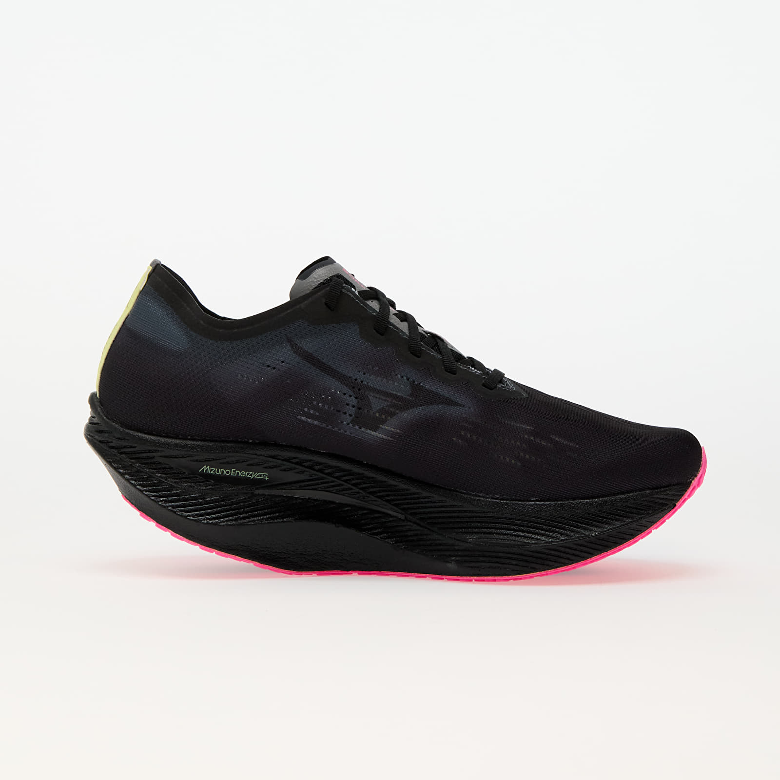 Herren Sneaker und Schuhe Mizuno Wave Rebellion Pro 2 Black/ Silver/ Pink Tetra