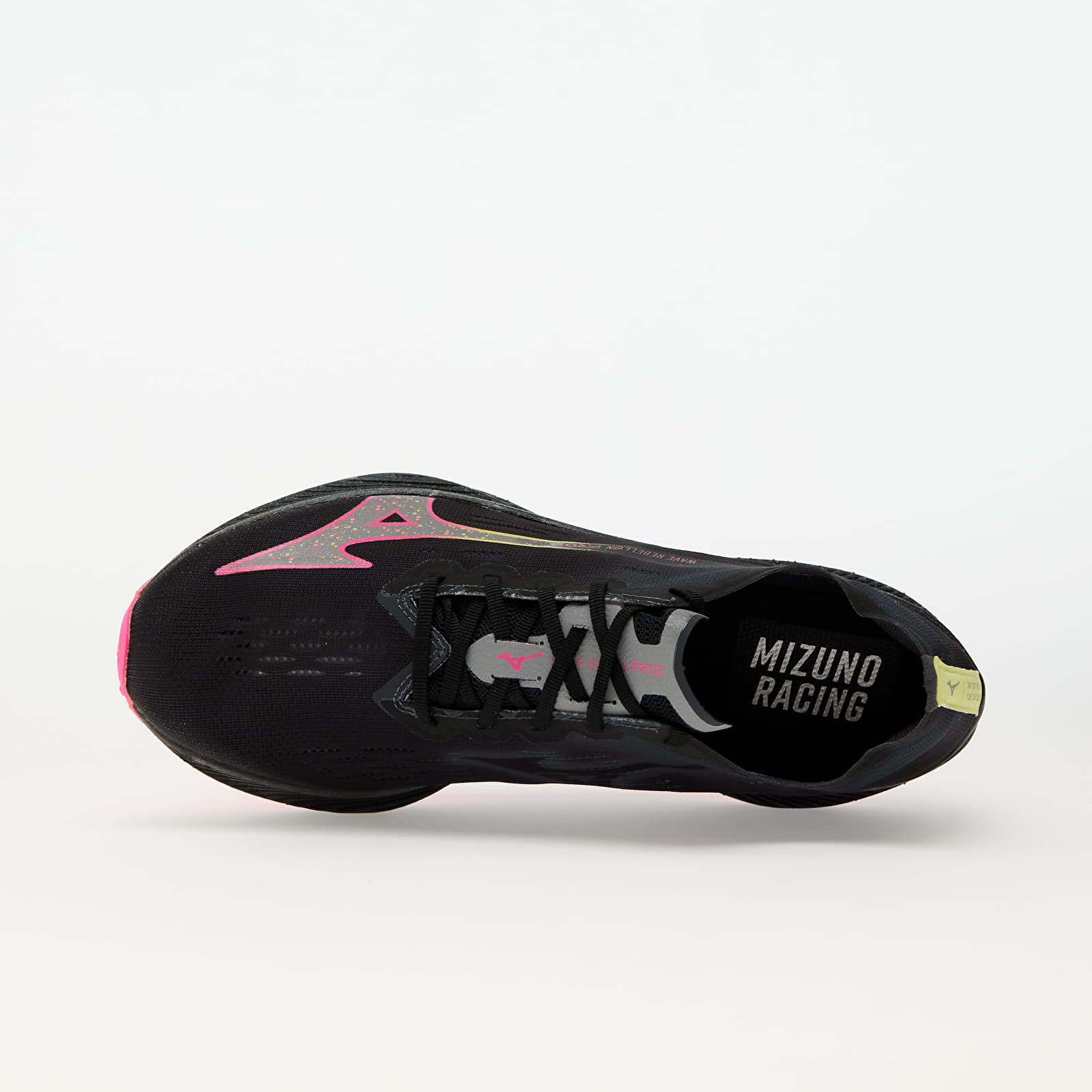 Herren Sneaker und Schuhe Mizuno Wave Rebellion Pro 2 Black/ Silver/ Pink Tetra