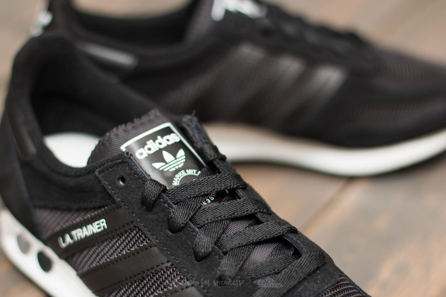 Pánske tenisky a topánky adidas La Trainer OG Core Black/ Core Black/ Footwear White