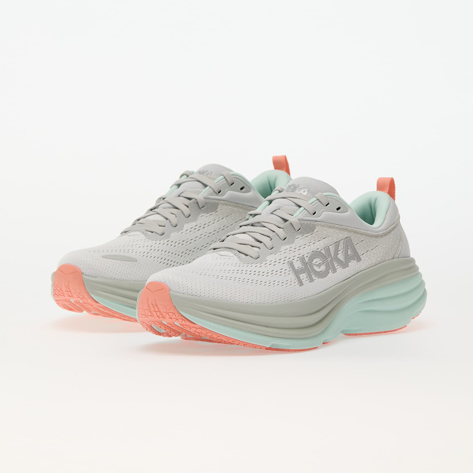 Dámske topánky a tenisky Hoka® W Bondi 8 Stardust/ Aqua Breeze