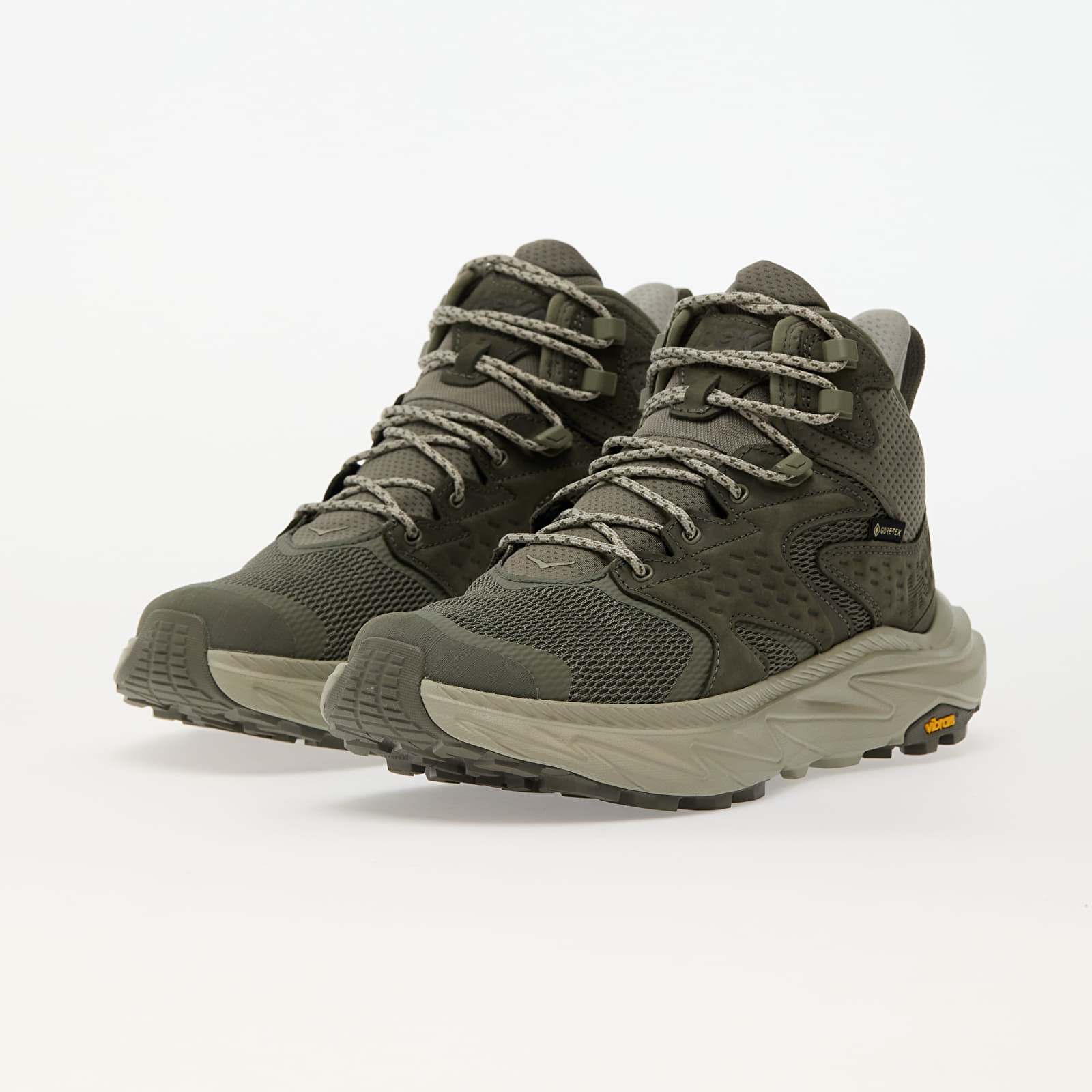 Pánske tenisky a topánky Hoka® M Anacapa 2 Mid GTX Slate/ Barley