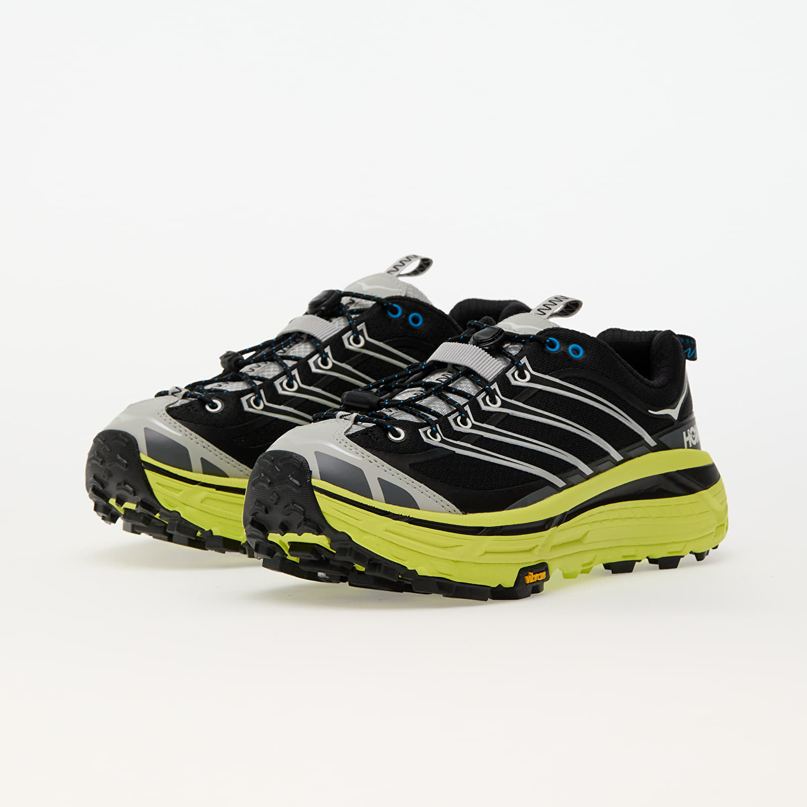Férfi cipők Hoka® U Mafate Three2 Black/ Hoka Citrus