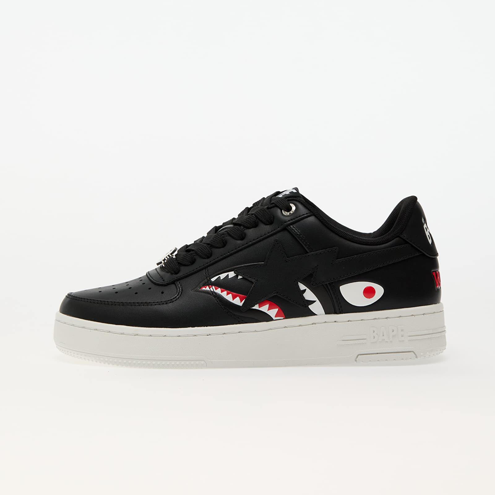 Мъжки кецове и обувки A BATHING APE Bape Sta Shark M2 Black