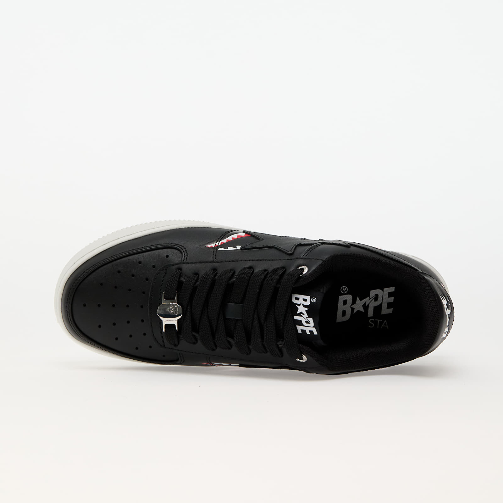 Мъжки кецове и обувки A BATHING APE Bape Sta Shark M2 Black