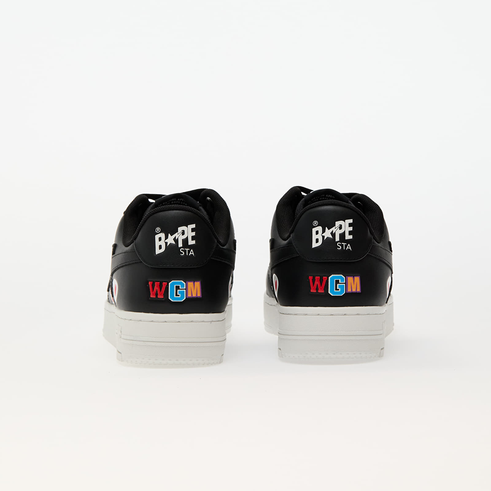 Мъжки кецове и обувки A BATHING APE Bape Sta Shark M2 Black