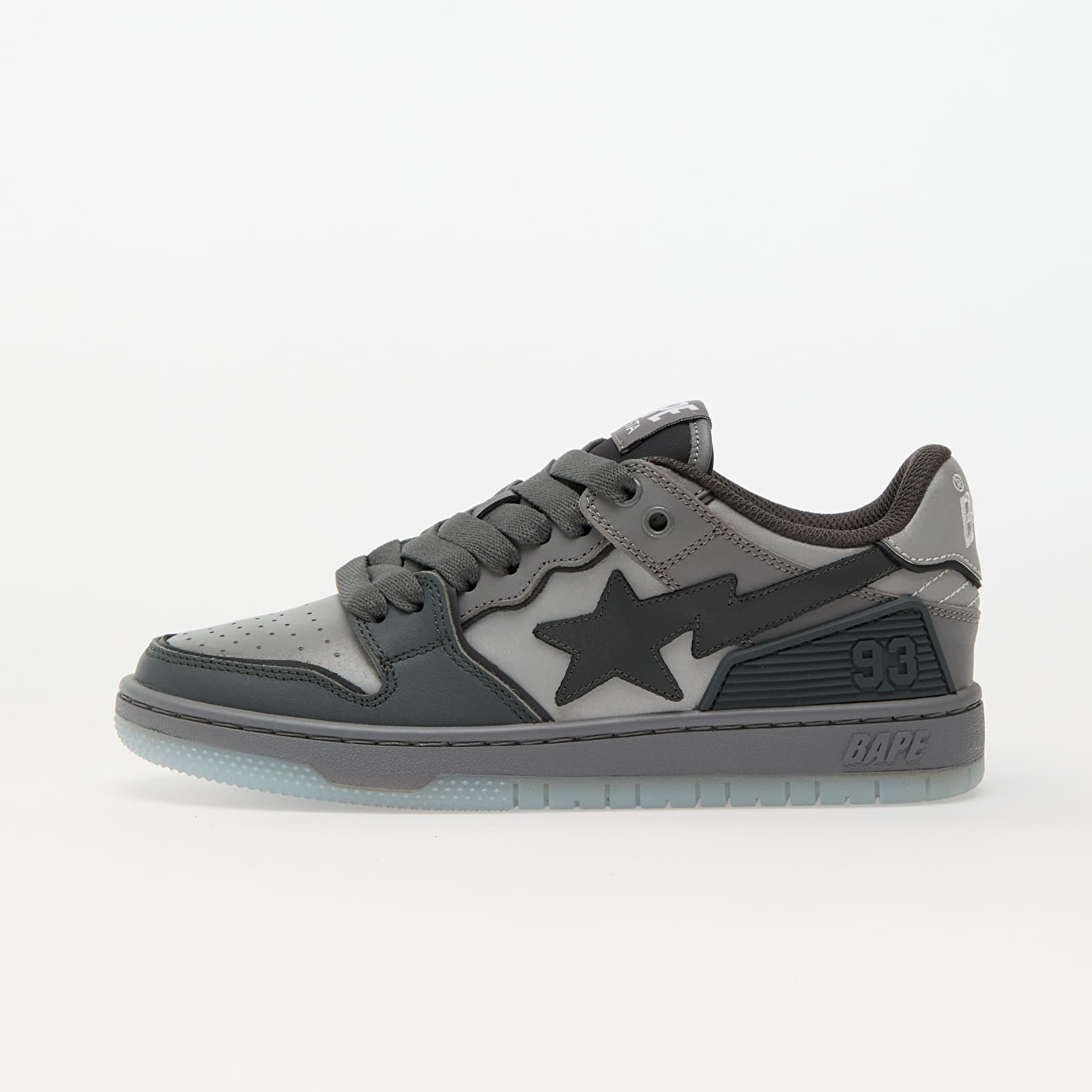 Női cipők A BATHING APE Bape Sk8 Sta 5 L Gray