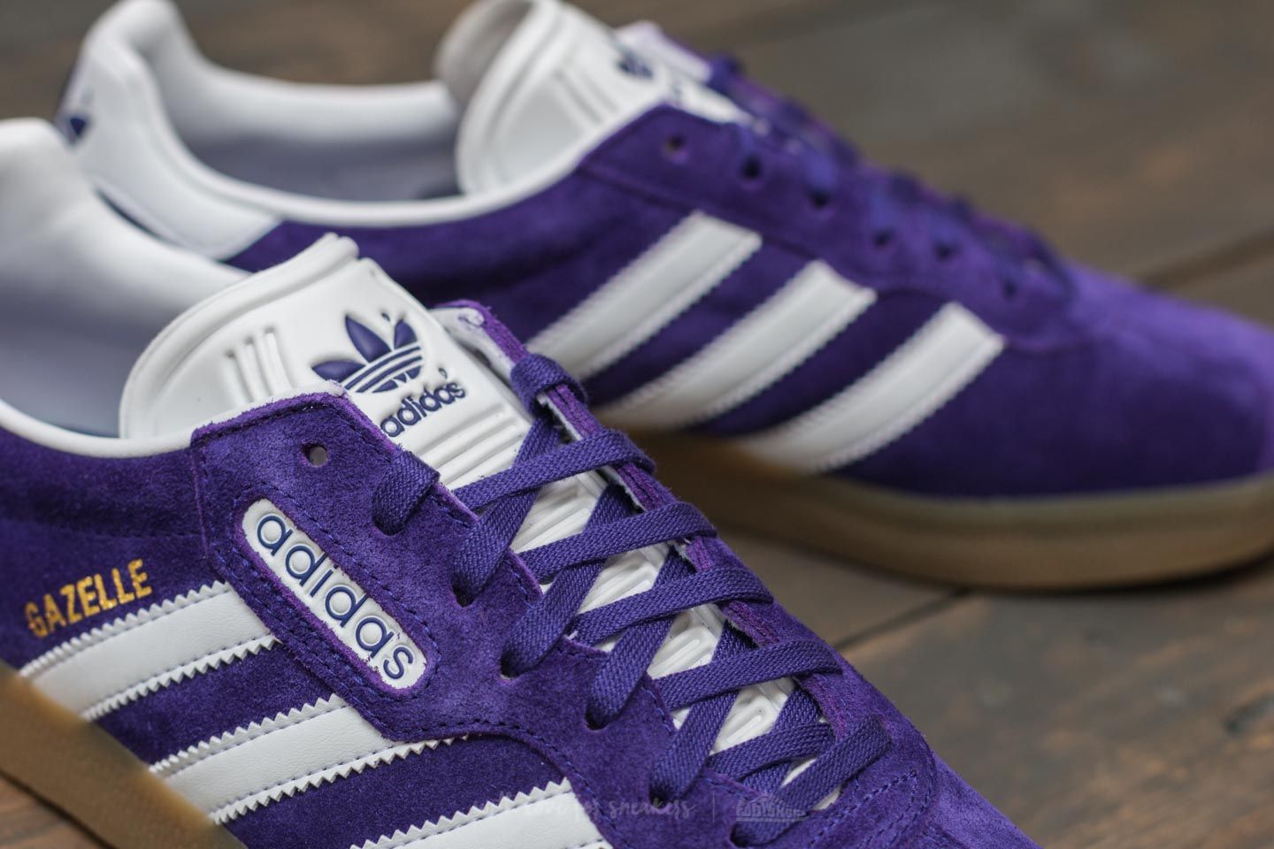 Adidas gazelle super purple hot sale