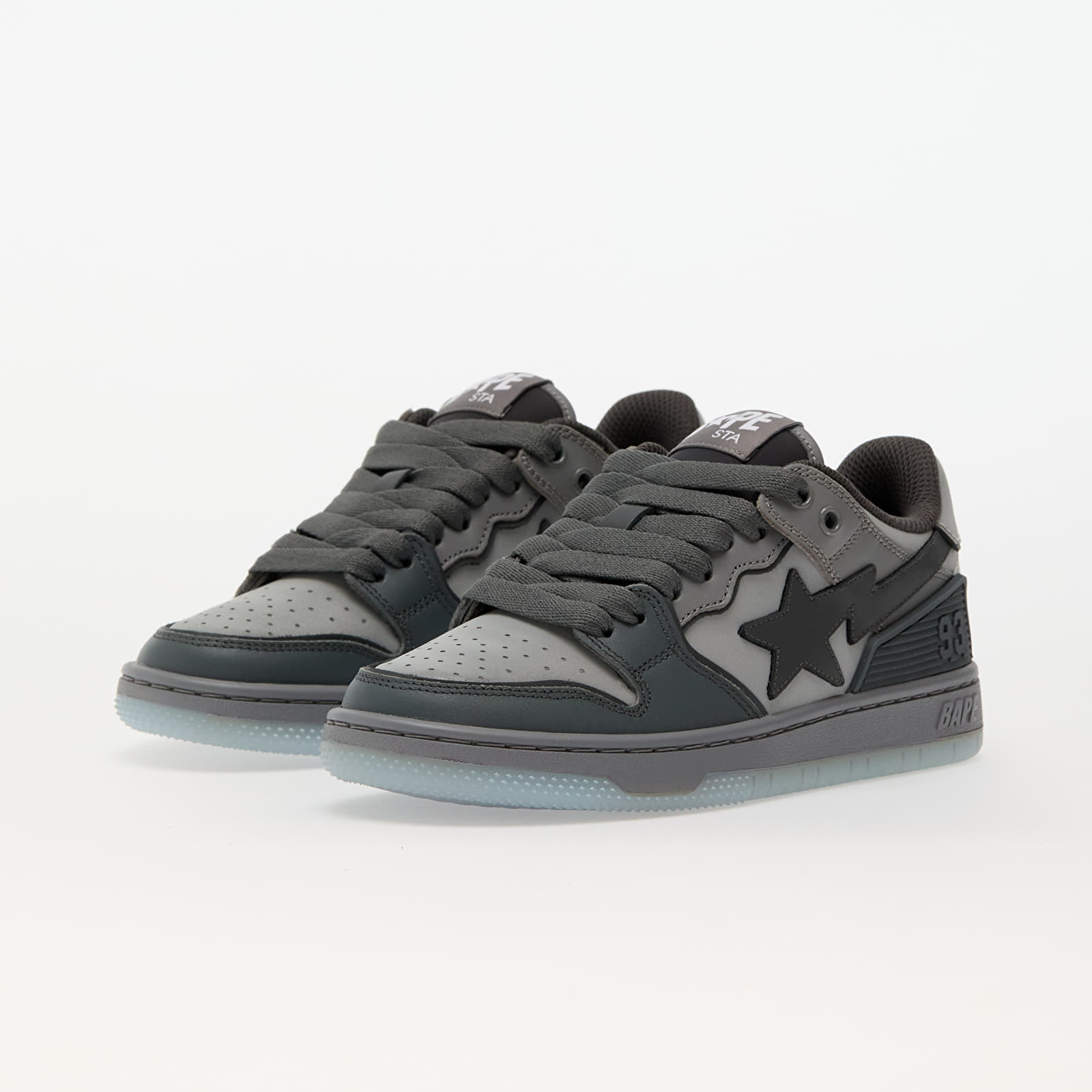 Női cipők A BATHING APE Bape Sk8 Sta 5 L Gray