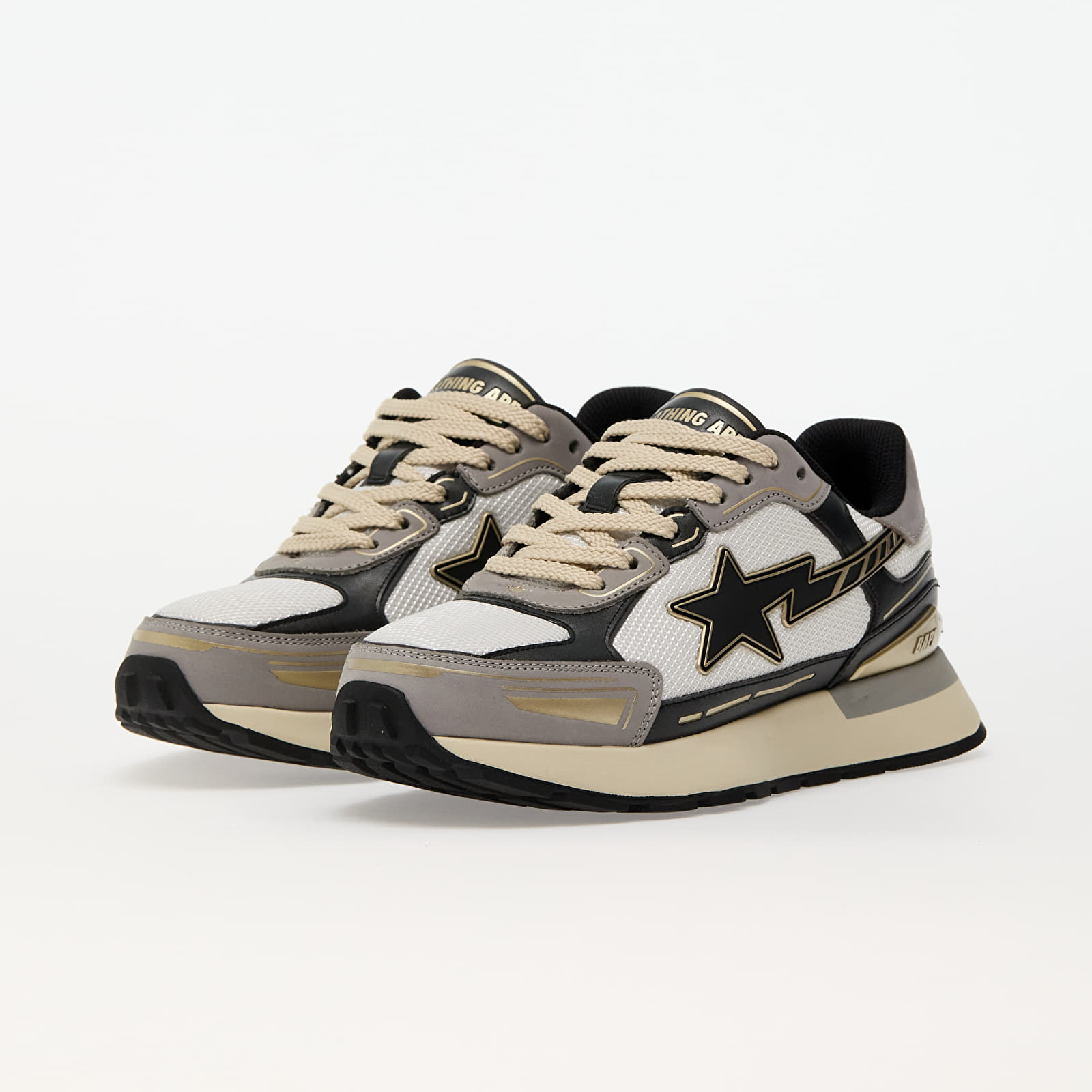 Men's shoes A BATHING APE Cross Sta Express Pro M2 Black