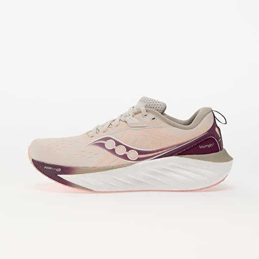 Saucony Triumph 22 Moon/ Eggplant