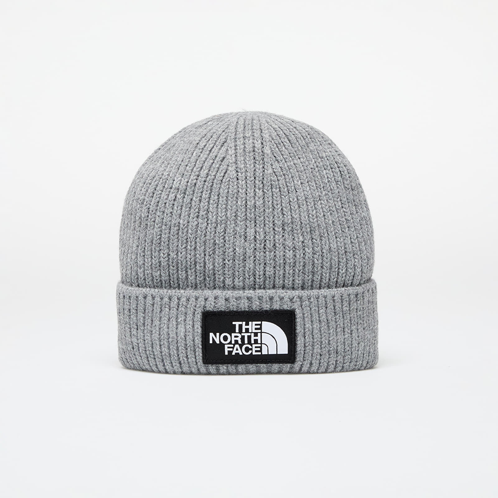 Mützen The North Face Tnf Logo Box Cuffed Beanie Short Tnf Medium Grey Heather