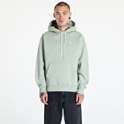 Nike Solo Swoosh Men's Fleece Pullover Hoodie Jade Horizon/ White
