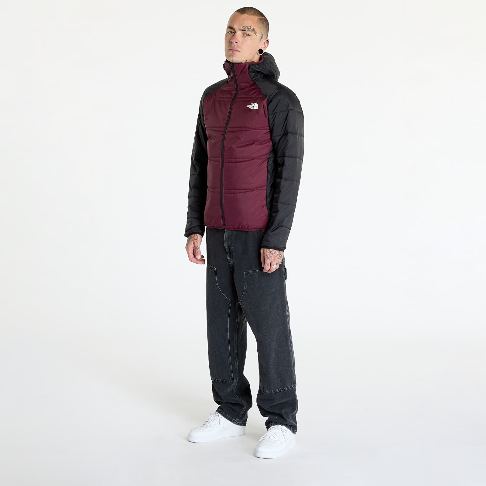 Herrenjacken The North Face M Quest Synthetic Jacket Alpine Plum/ Tnf Black