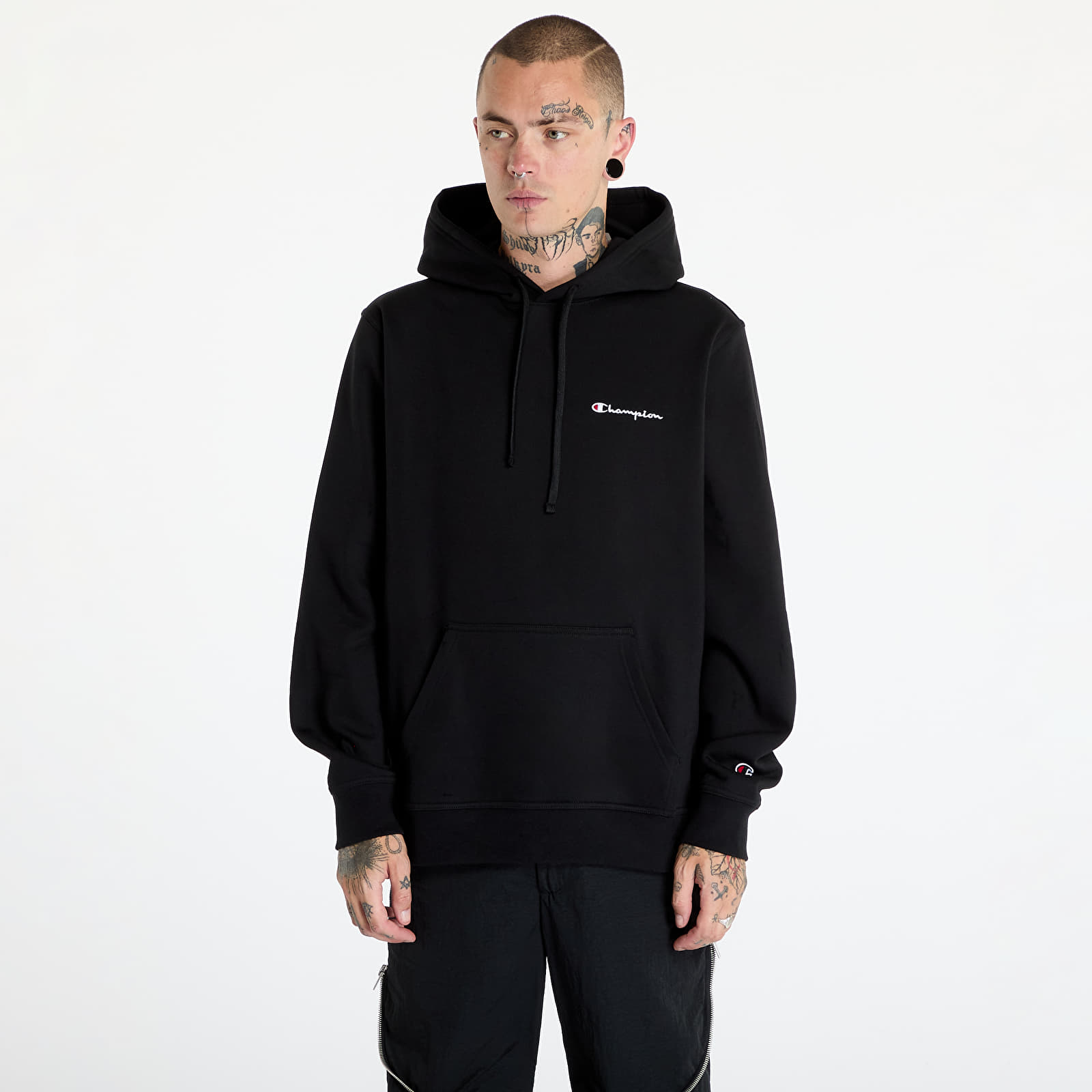 Sweats à capuche homme Champion Hooded Sweatshirt Black