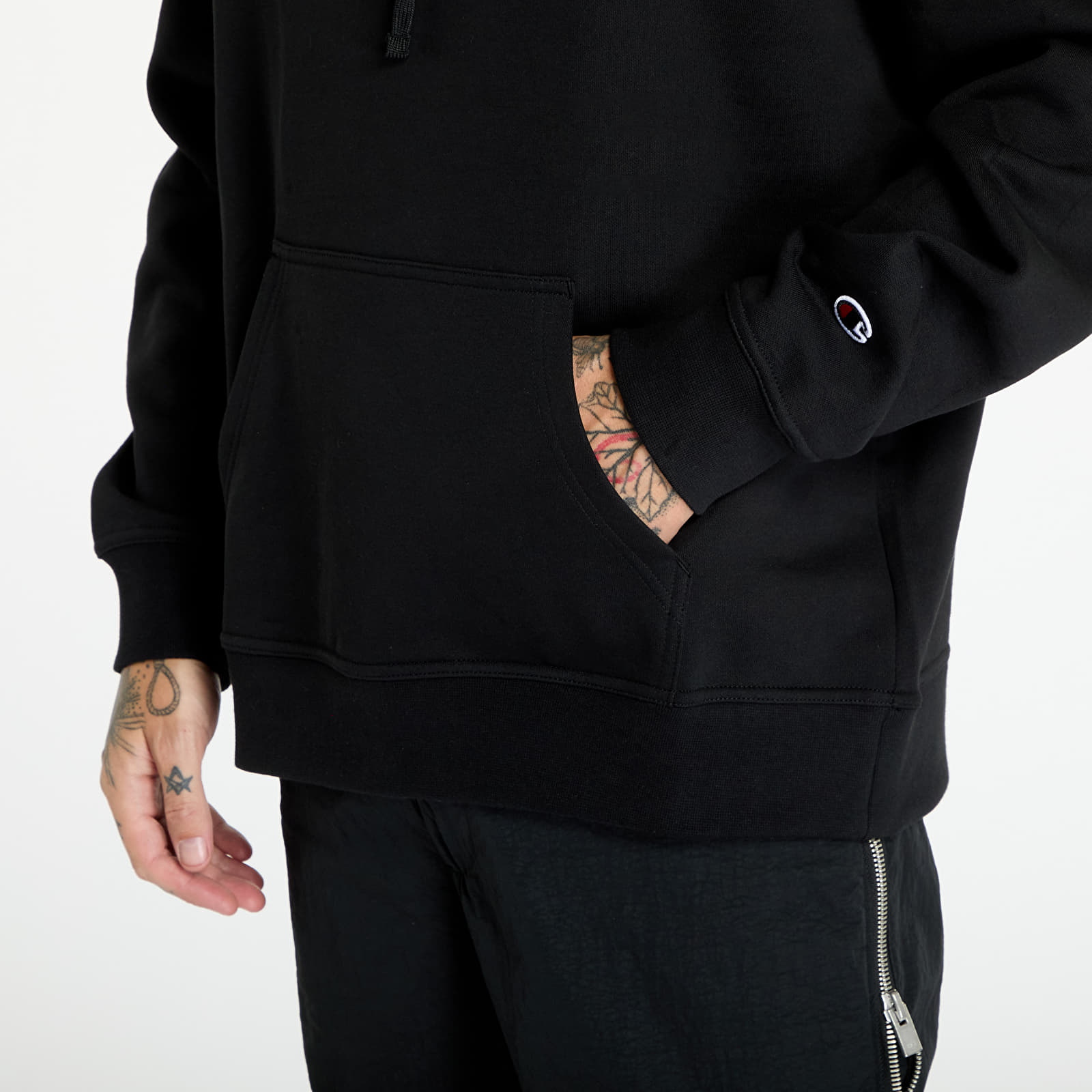 Мъжки суичъри Champion Hooded Sweatshirt Black