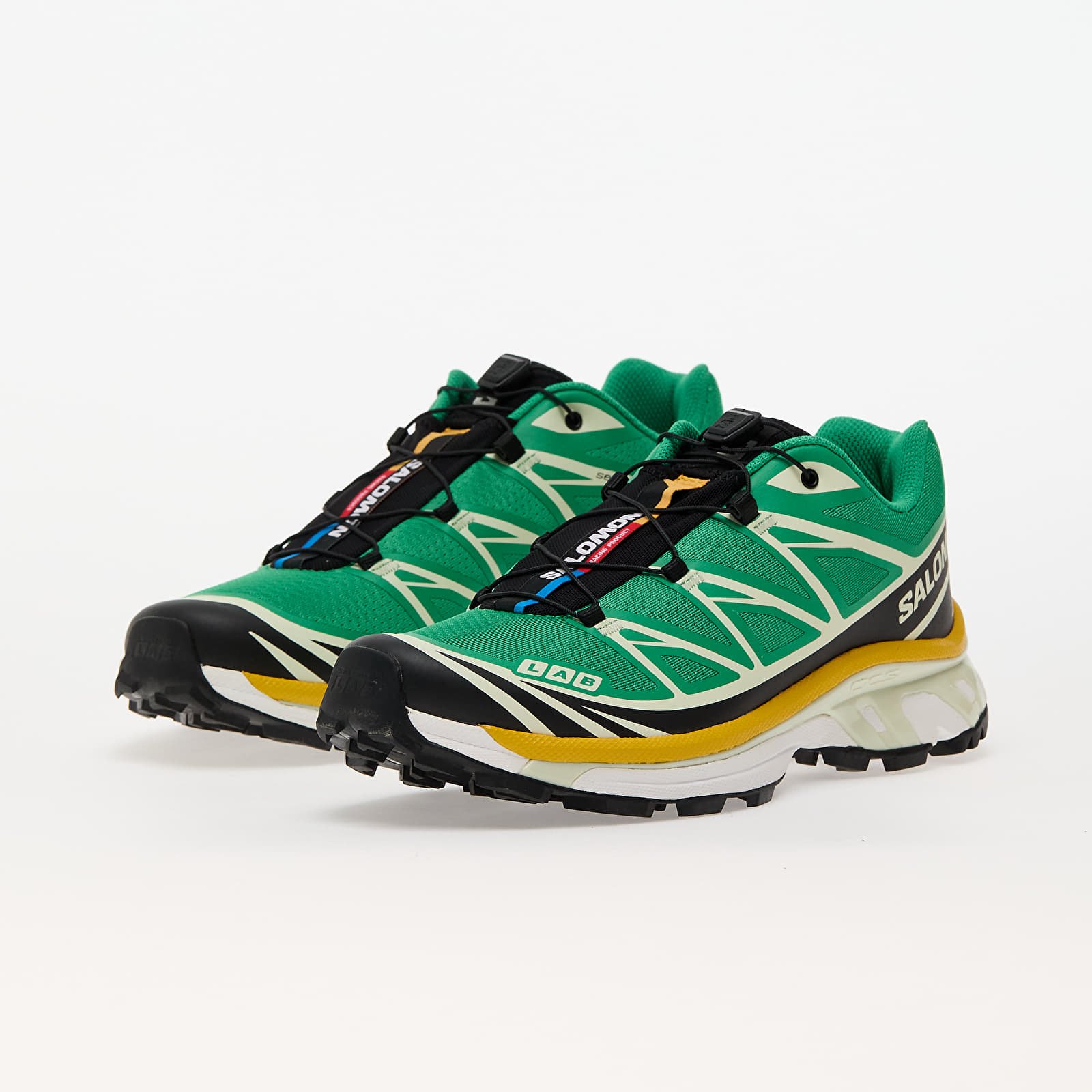 Herren Sneaker und Schuhe Salomon XT-6 Bright Green/ Black/ Sulphur