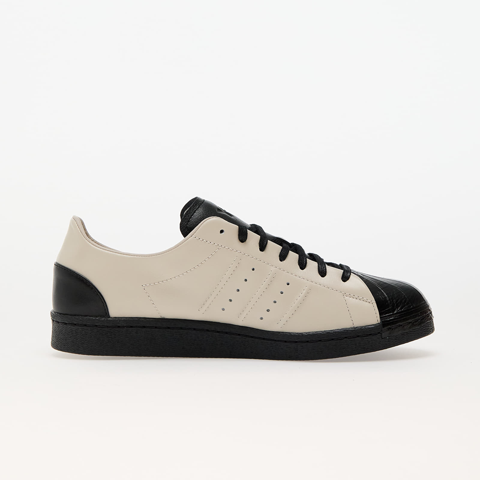 Férfi cipők Y-3 Superstar Black/ Black/ Aluminium