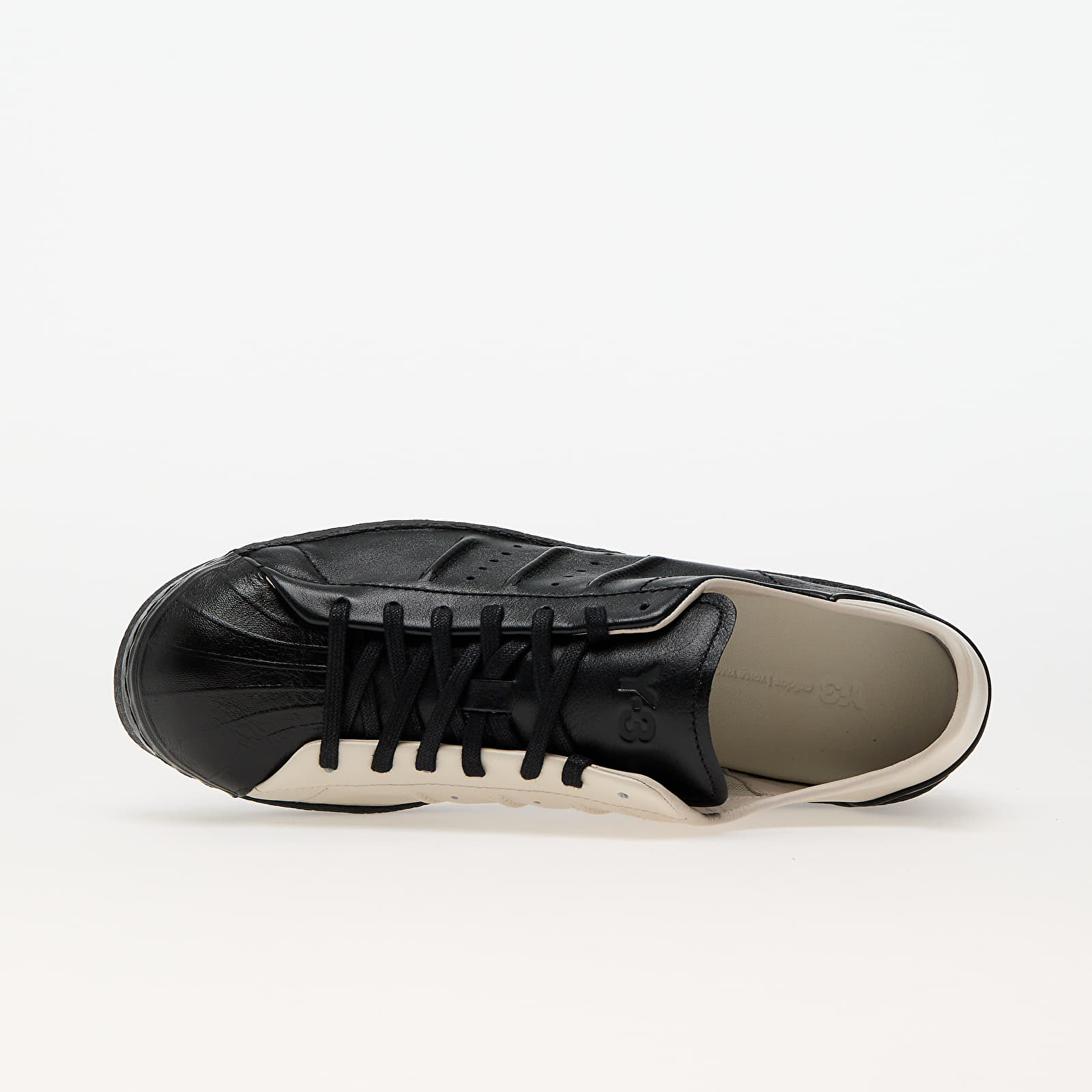Férfi cipők Y-3 Superstar Black/ Black/ Aluminium