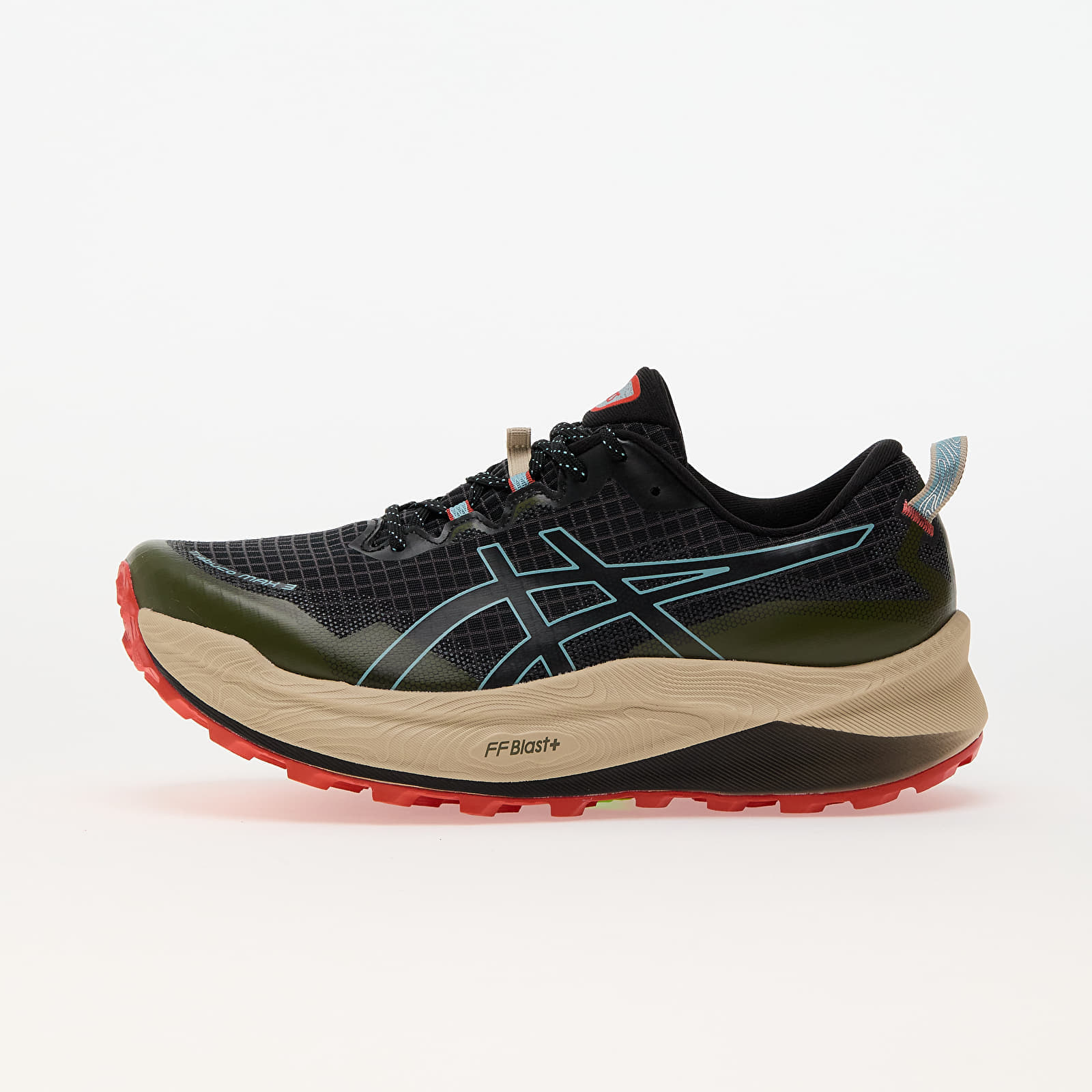 Asics Trabuco Max 3 - Męskie - Trampki Asics - Czarny - 1011B800-002 - Rozmiar: 41.5