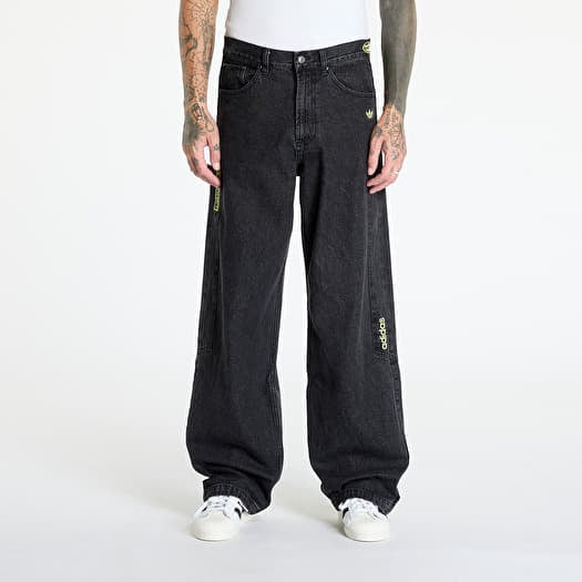 Džíny adidas Adilenium Season 2 Moto Denim Pant Black