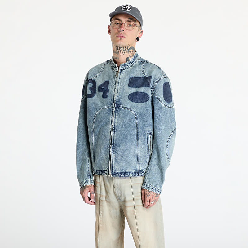 Jas Ambush Denim Rider Jacket Vintage Blue/ No Color