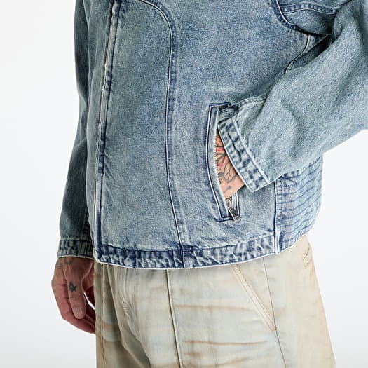 AMBUSH DENIM RIDER JACKET Sサイズ Blue Rider Denim Jacket by AMBUSH on Sale