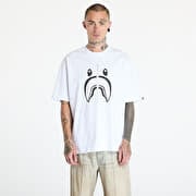 A BATHING APE Shark Tee White