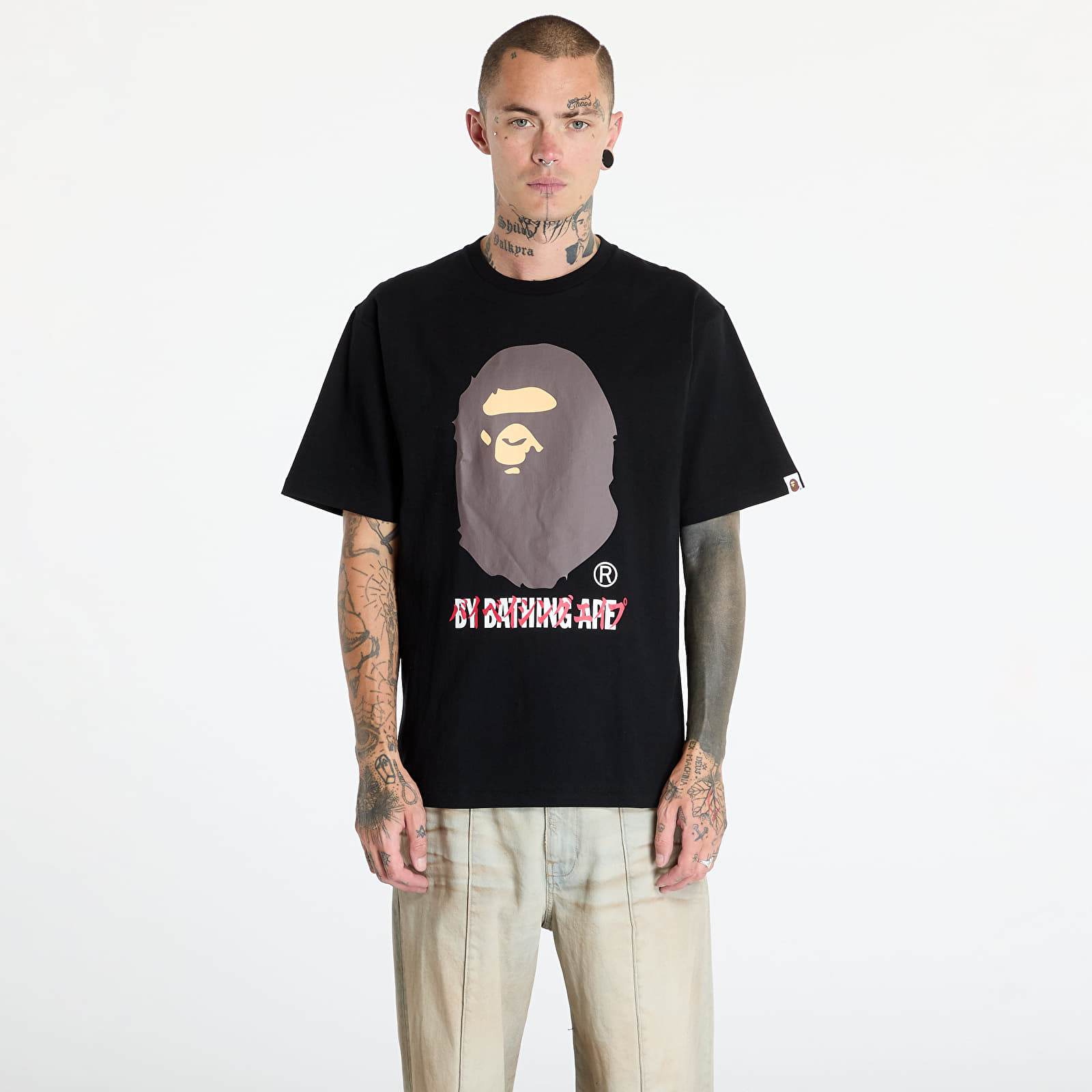 Camisetas A BATHING APE Katakana By Bathing Ape Tee Black