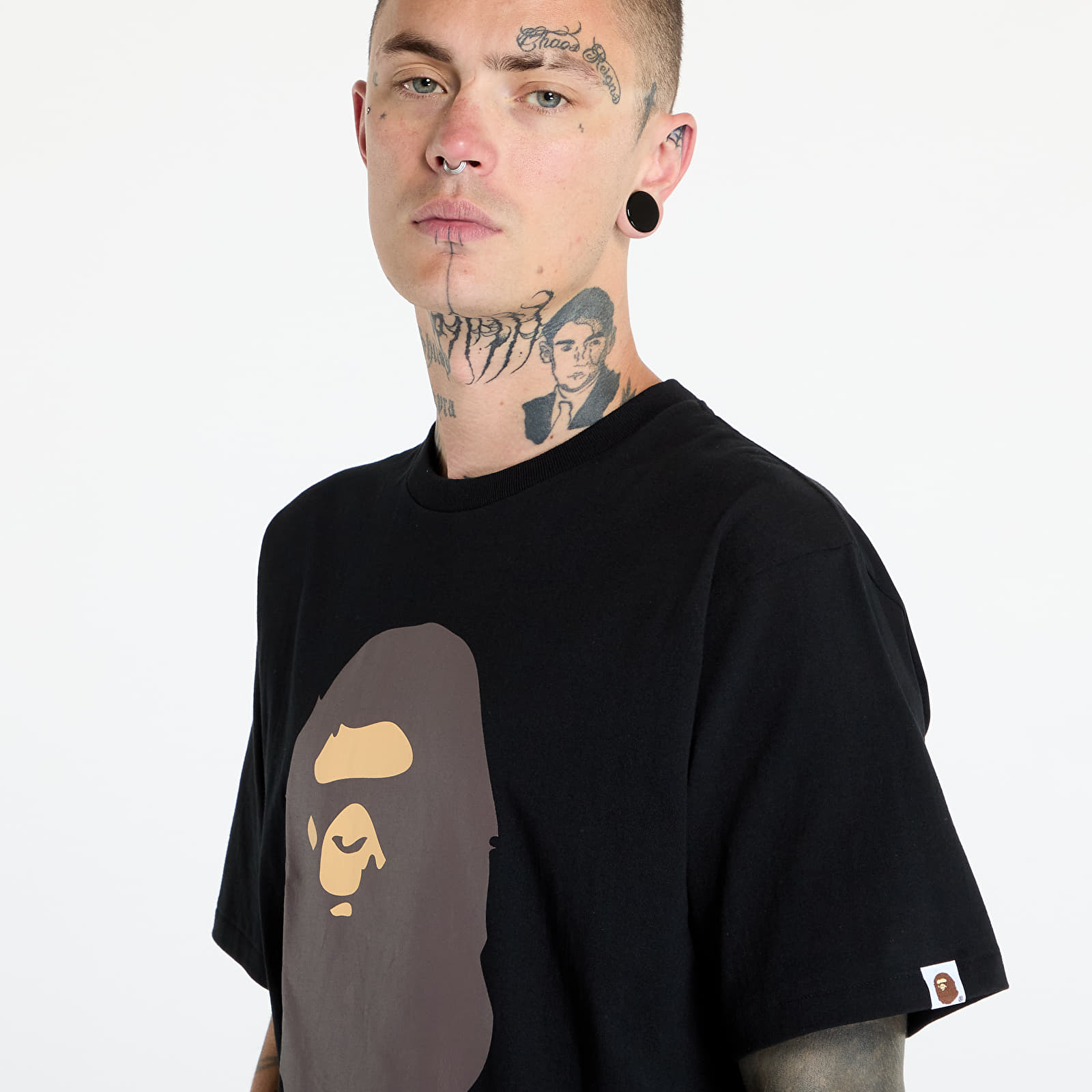 T-paidat A BATHING APE Katakana By Bathing Ape Tee Black