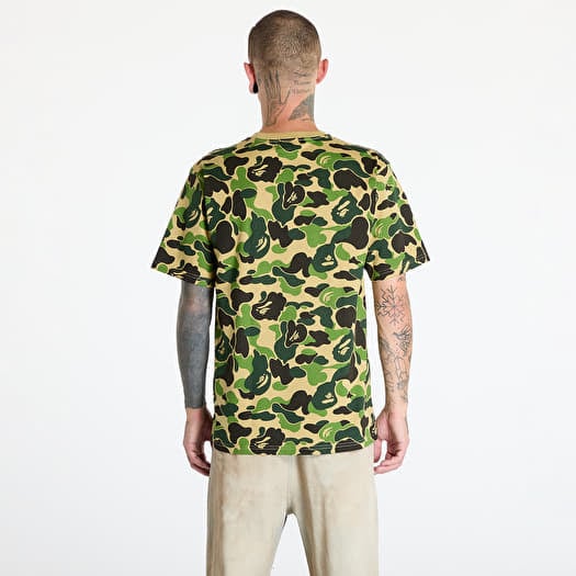 Bathing ape camo t shirt top