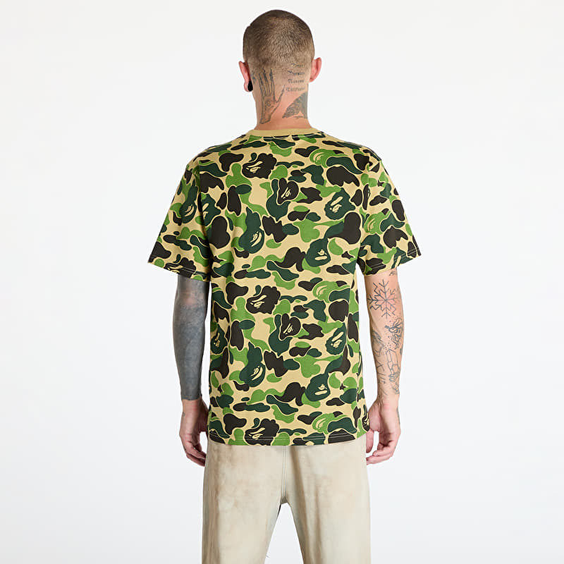 T-shirts A BATHING APE Abc Camo College Tee Green (001CSK801007M