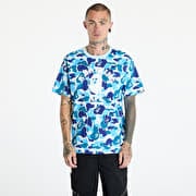 T-shirts A BATHING APE Abc Camo College Tee Blue (001CSK801007M