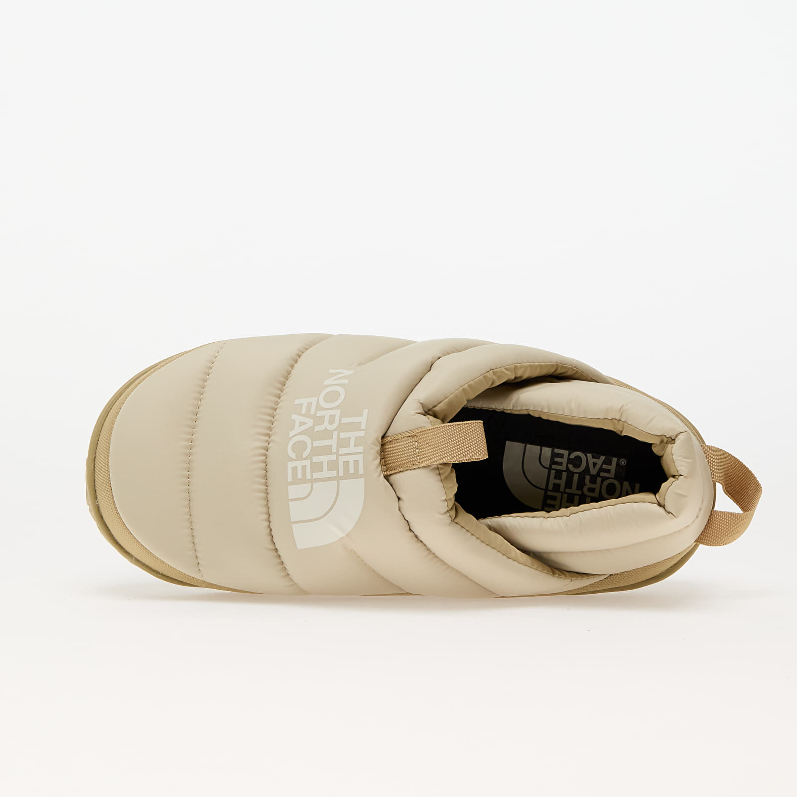 Sapatos de mulher The North Face W Nuptse Mule Gravel/ Khaki Stn