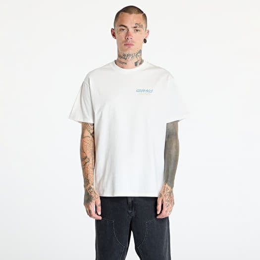 T-shirt Gramicci Mountaineering Tee White/ Blue