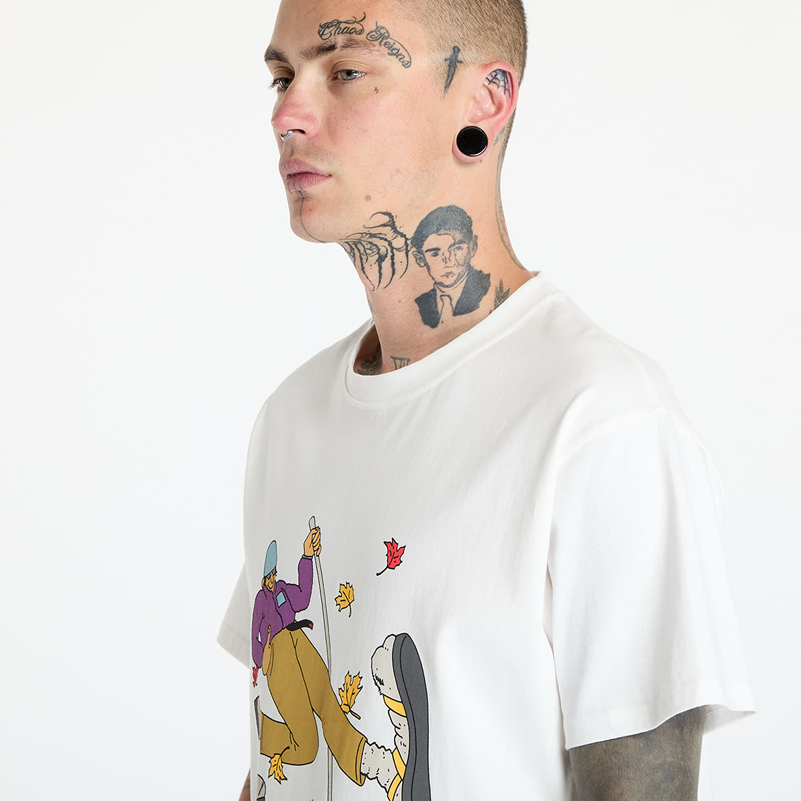 Koszulki Gramicci Hiker Tee White